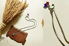 Kanupriya ~ Vintage Jewelry - Banjara Simple Chain Payal / Anklet (Pair) - Two Options