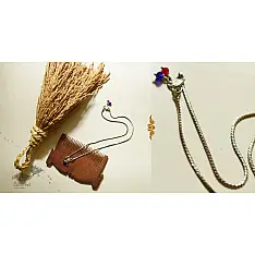 Kanupriya ~ Vintage Jewelry - Banjara Simple Chain Payal / Anklet (Pair) - Two Options