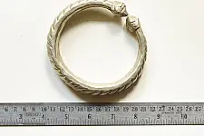 Kanupriya ⁑ Vintage Trible Ankle Hollow Kada
