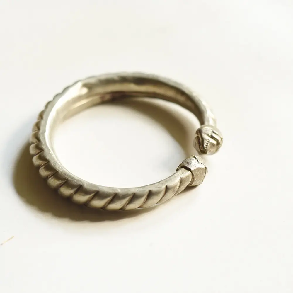 shop Vintage Trible Ankle Hollow Kada