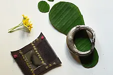 Kanupriya ⁑ Vintage Trible Ankle Kada (Solid & Heavy)