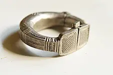 Kanupriya ⁑ Vintage Trible Ankle Kada (Solid & Heavy)