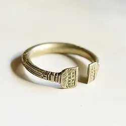 Kanupriya ⁑ Handmade Trible Ankle Kada