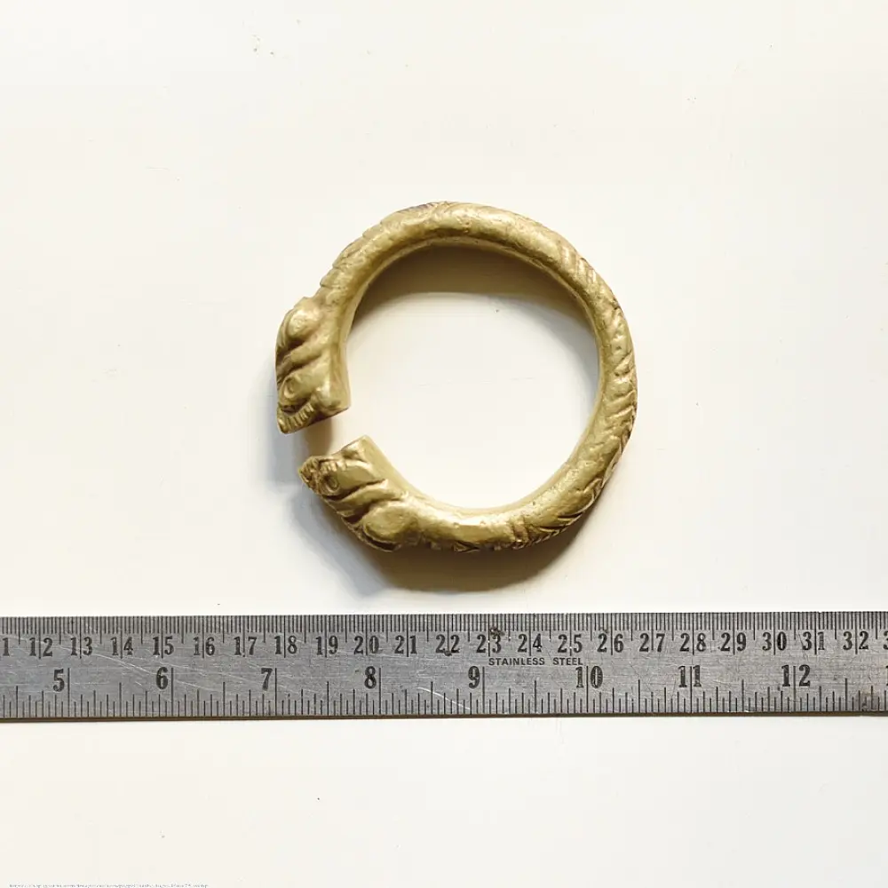 shop Vintage Brass Solid Heavy Kada