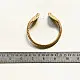 shop Handmade Brass Unisex Solid Kada - Snake