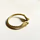 shop Handmade Brass Unisex Solid Kada - Snake