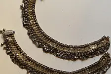 Vintage Payal | Antique Finish Trible Payal