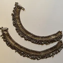Vintage Payal | Antique Finish Trible Payal