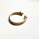 shop Handmade Vintage Solid Brass Kada - Tiger