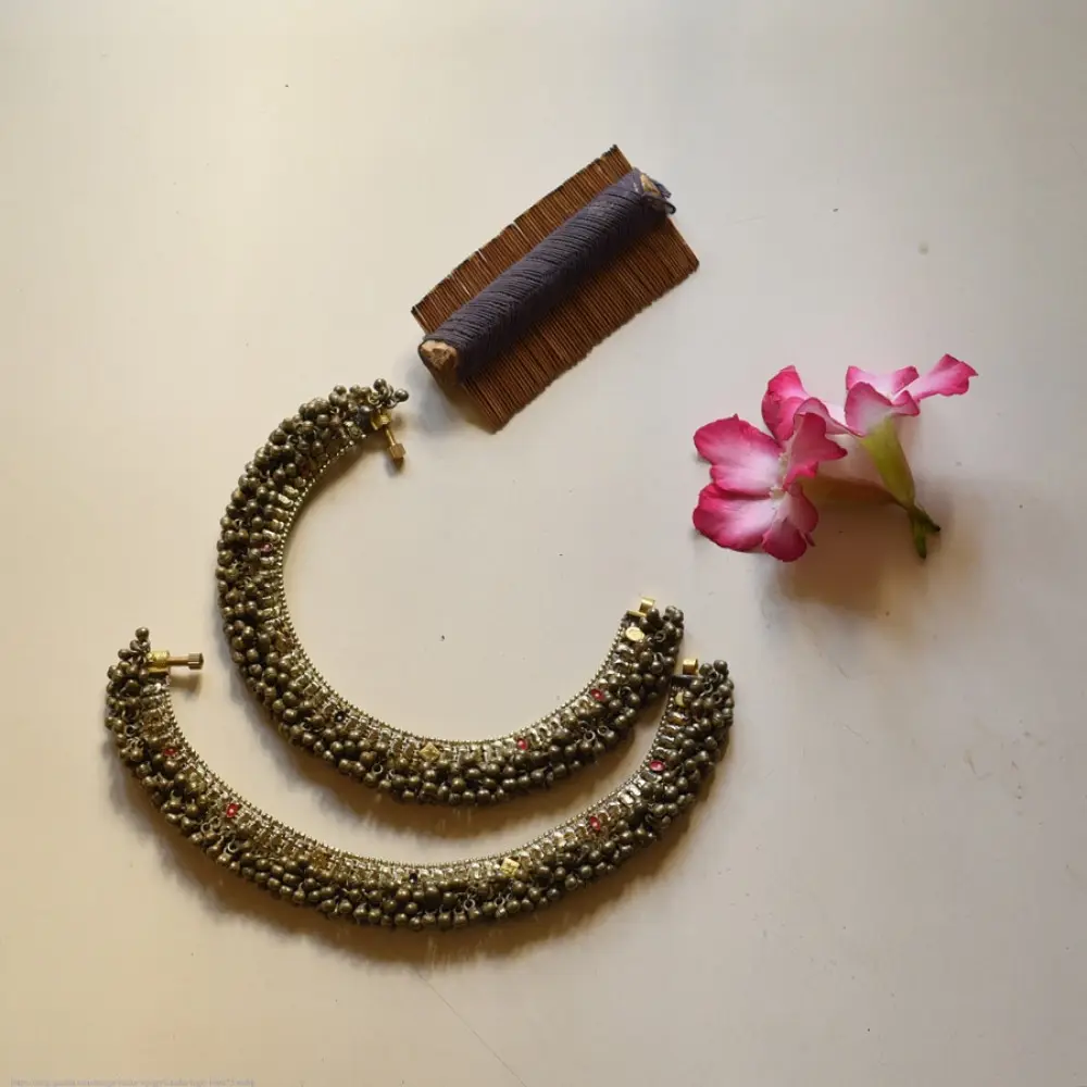 shop Handmade Traditional - Heavy Ghungru Payal