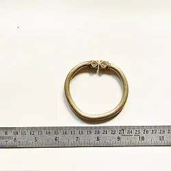 Kanupriya ꙰ Handmade Solid Kada For Men (Two Options)