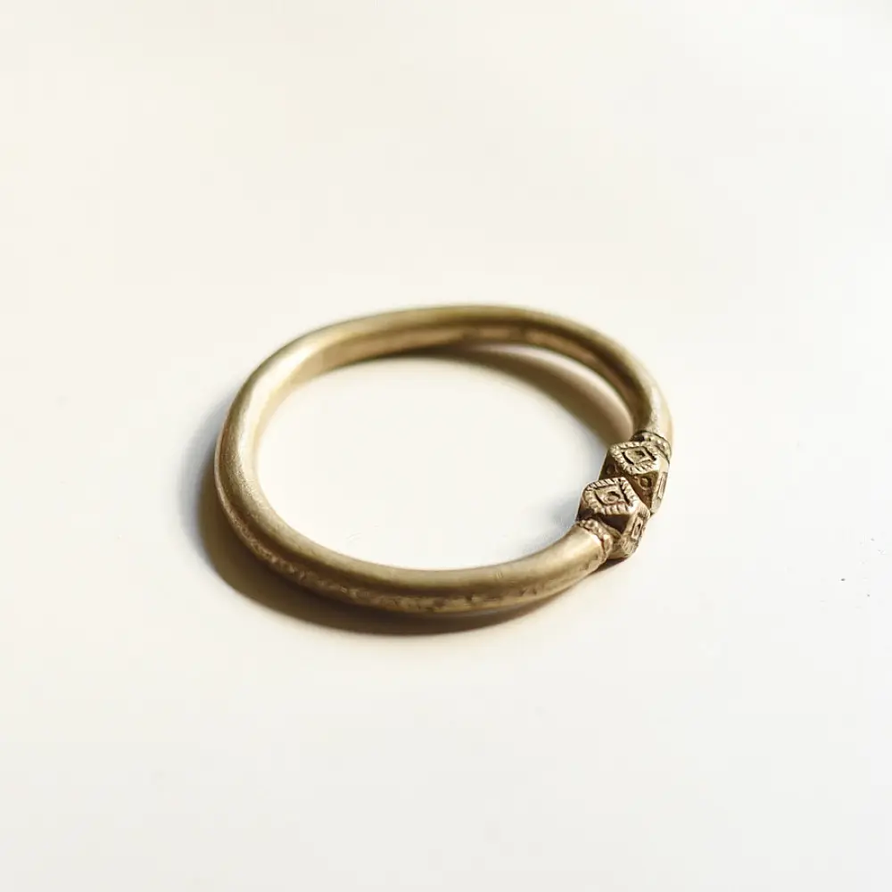 shop Handmade Brass Solid Kada For Men