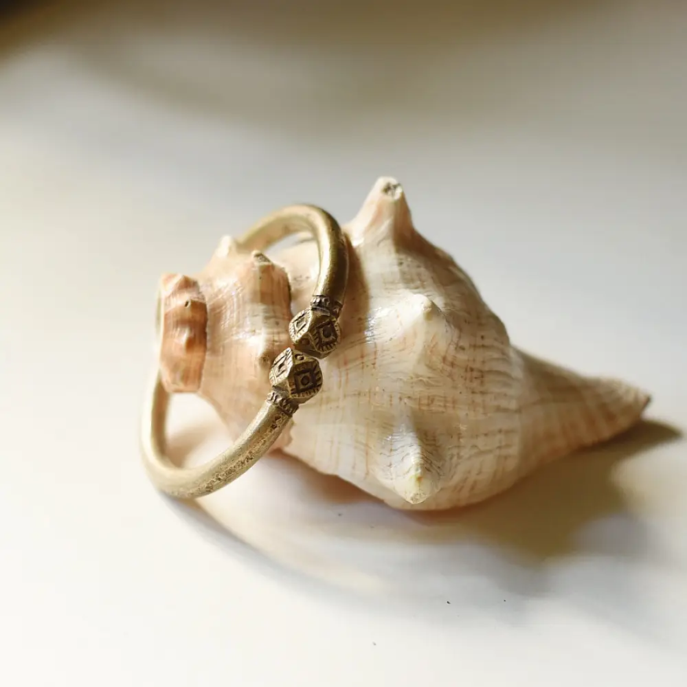 shop Handmade Brass Solid Kada For Men