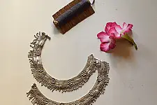 Vintage Payal | Banjara Broad Traditional Payal