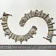 shop Antique Finish - White Metal Banjara Vintage Payal
