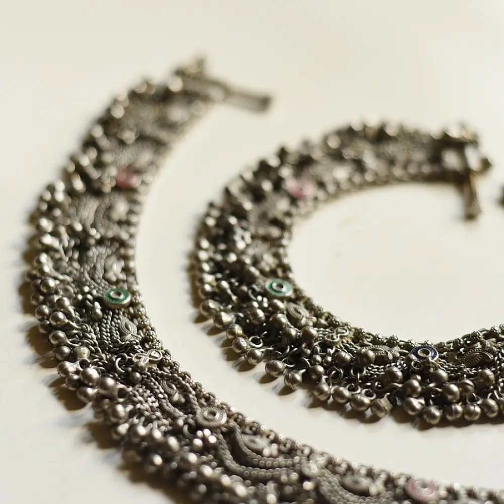 shop Jhhalar Ghungru Vintage Payal