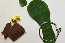 Antique Finish - Simple Payal (Pair) 