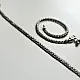 shop Antique Finish - White Metal Simple Payal (Pair) 
