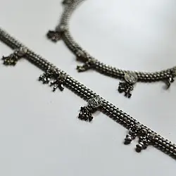 Antique Finish - Ghungru Payal (Pair)