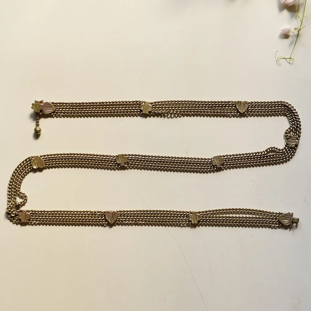 shop Vintage Jewelry | Rabari Waist Belt / Kamar Bandh