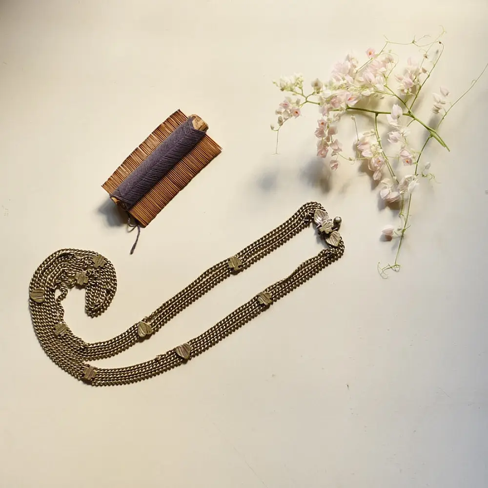 shop Vintage Jewelry | Rabari Waist Belt / Kamar Bandh