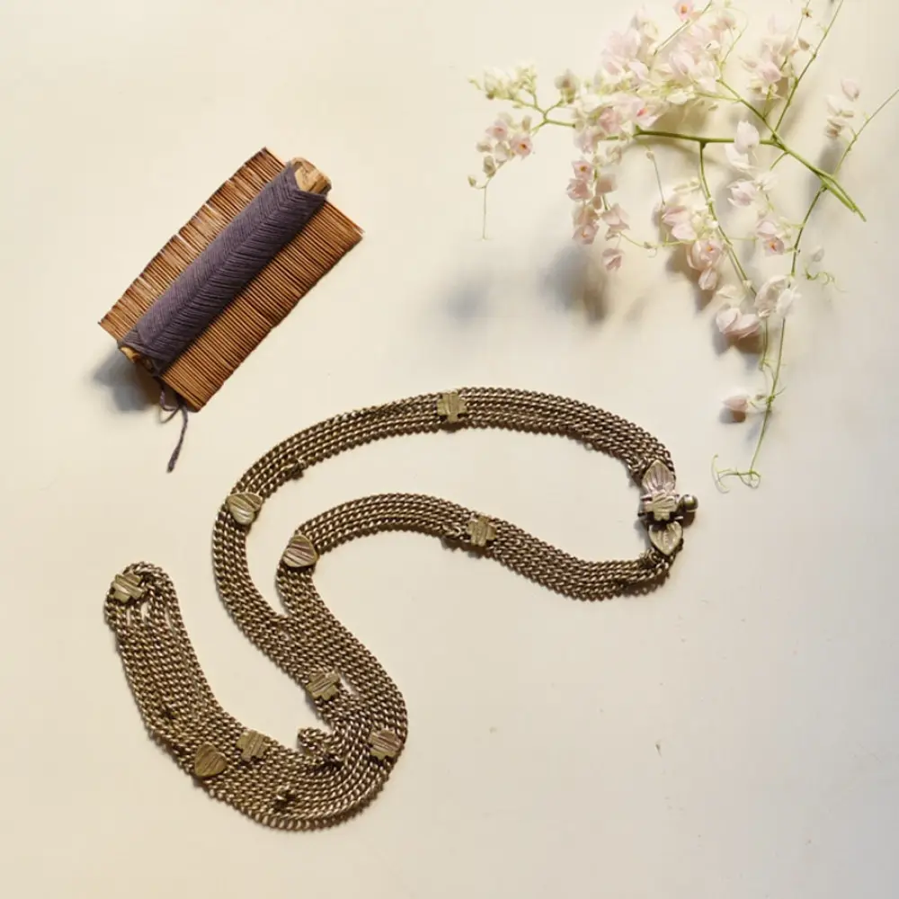 shop Vintage Jewelry | Rabari Waist Belt / Kamar Bandh