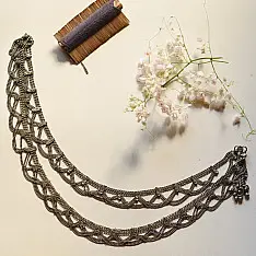 Kanupriya . Vintage Jewelry | Rabari Waist Belt / Kamar Bandh - Jhaalar Ghunghru