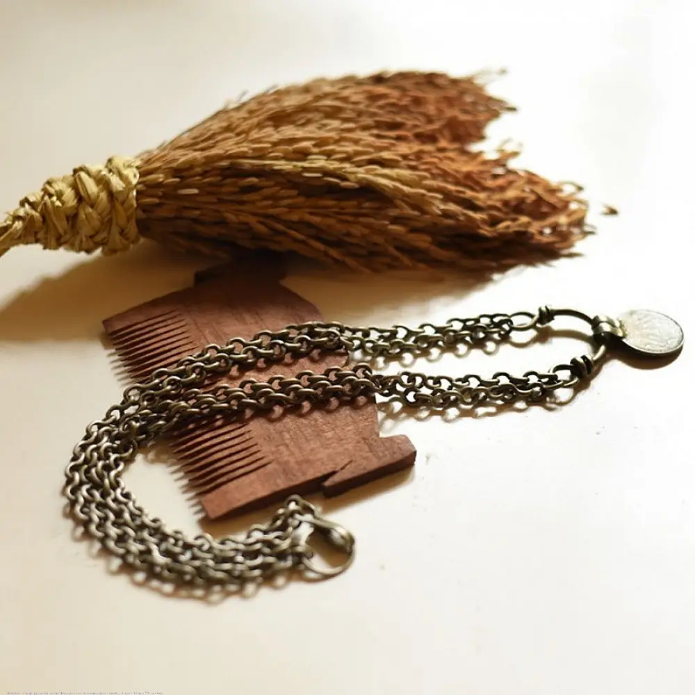 shop Handmade Vintage Jewelry - Coin Chain Necklace 