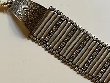 Kanupriya - White Metal - Necklace Chokar ( Two Options )