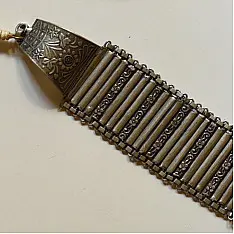 Kanupriya - White Metal - Necklace Chokar ( Two Options )