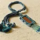 buy Bead Necklace, Choker & Earrings in Sea Blue