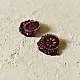 Handmade Bead Choker & Earrings in purple colour