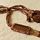 Handmade Bead Necklace Brown colour