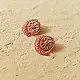 Handmade bead chokar in pink colour