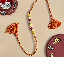 Handmade Rakhi | Bead & Patwa Work - G