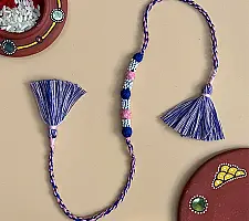 Handmade Rakhi | Bead & Patwa Work - H