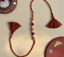 Handmade Rakhi | Bead & Patwa Work - I