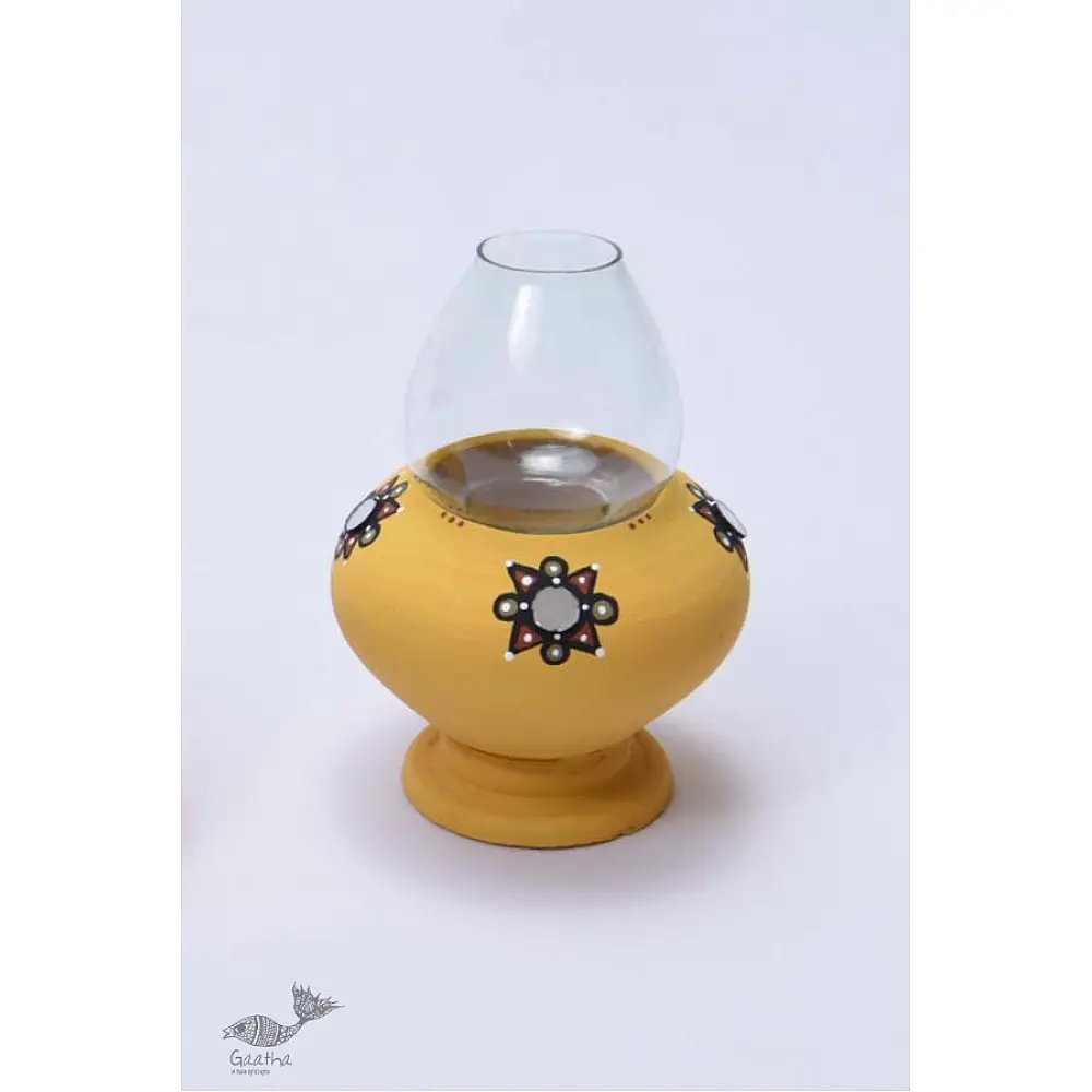 ज्योत | Jyot ☸ Decorative Clay Diya ☸ Akhand Diya - 2