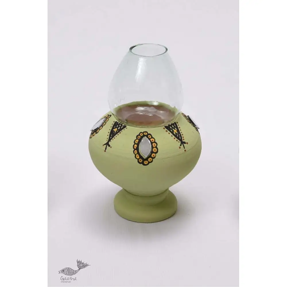 ज्योत | Jyot ☸ Decorative Clay Diya ☸ Akhand Diya - 2