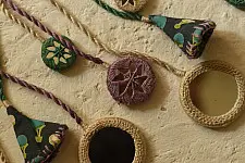 Jewel Vine | Hand Embroidered Banjara Necklace