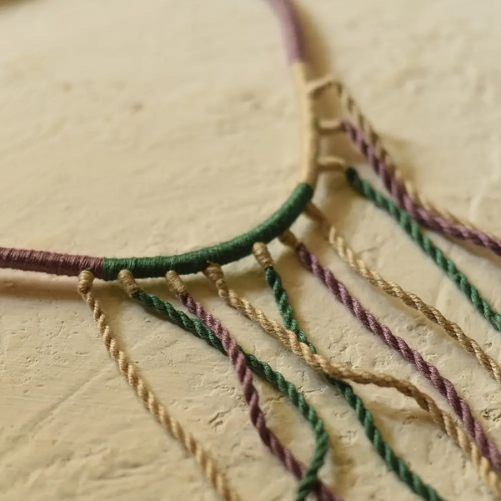 Designer Hand Embroidered Banjara Necklace 