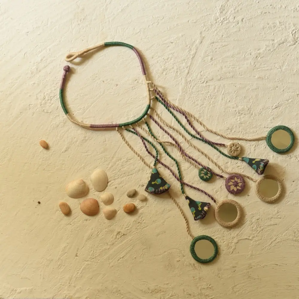 Designer Hand Embroidered Banjara Necklace 