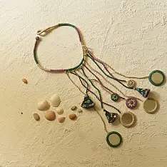 Jewel Vine | Hand Embroidered Banjara Necklace