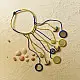 Buy Banjara Hand Embroidered Necklace with Mirror  Yellow & Blue