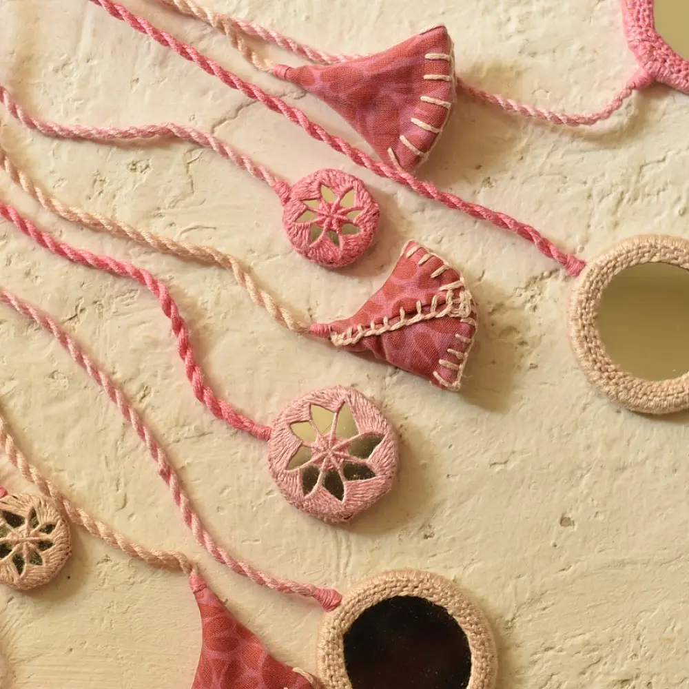 Designer Buy Banjara Hand Embroidered Necklace