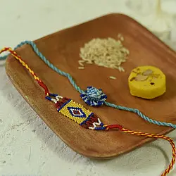 Handmade Rakhi | Bead Rakhis ( Six Options )