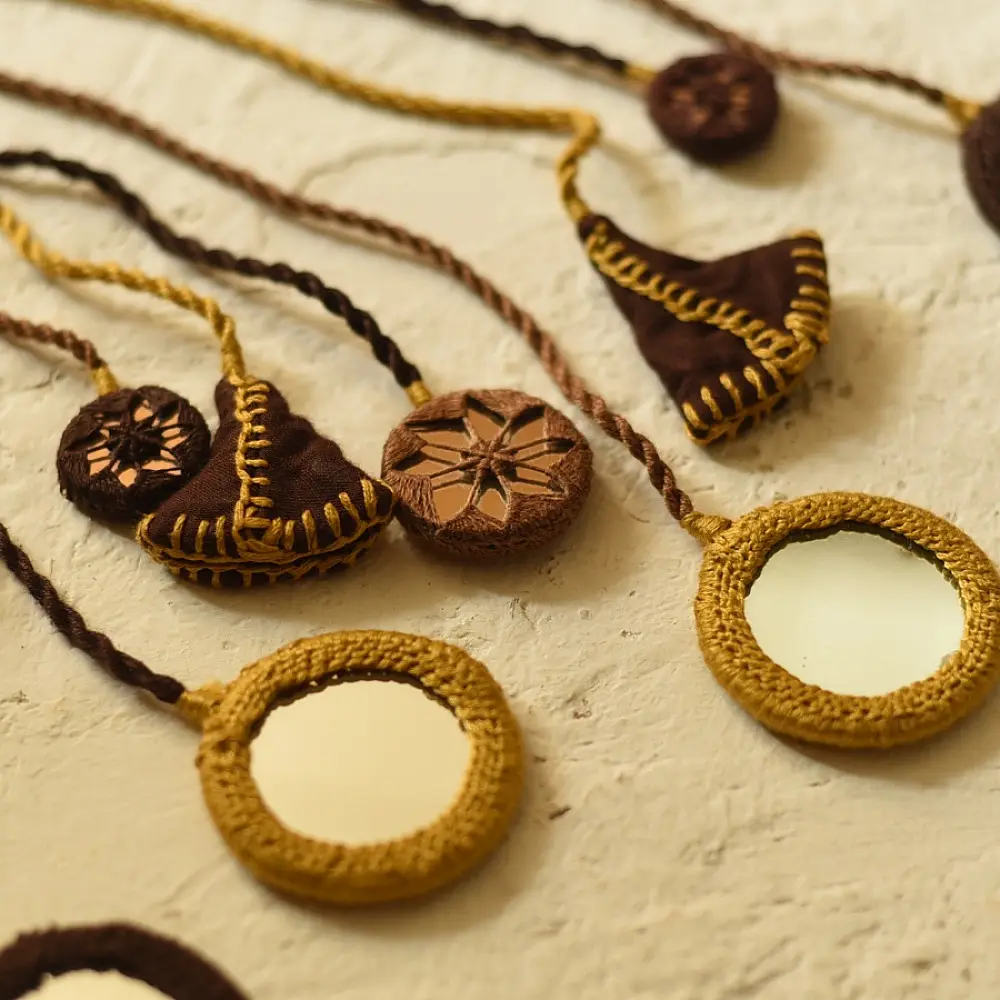 Designer Buy Banjara Hand Embroidered Necklace