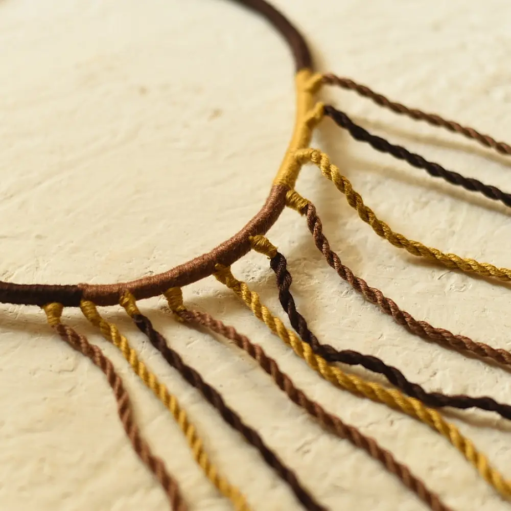 Designer Buy Banjara Hand Embroidered Necklace