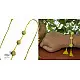 shop Cotton Fabric & Bead Bhai Rakhi - Set of Two