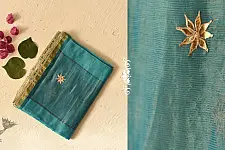 Meera ✩ Gota Patti Work ~ Chanderi Firozi Dupatta